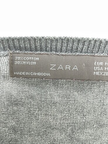 m Beden gri Renk Zara Bluz %70 İndirimli.