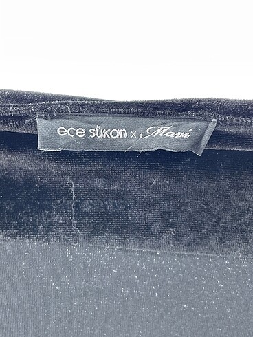 s Beden siyah Renk Mavi Jeans Kısa Elbise %70 İndirimli.