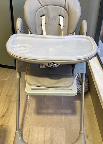 Beden Gri Bebek Mama Sandalyesi