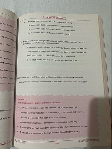 YDS GRAMMER KİTABI