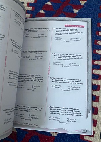 Beden Renk Influence Grade 12 Vocabulary Book 2