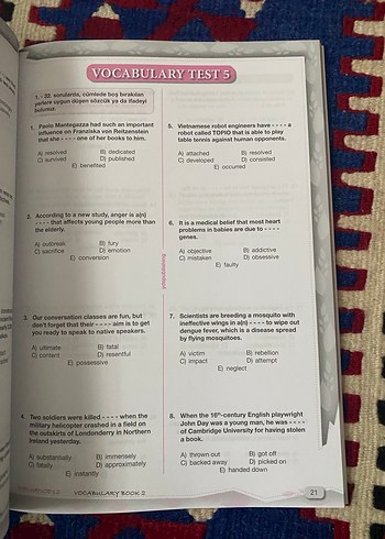 Beden Influence Grade 12 Vocabulary Book 2