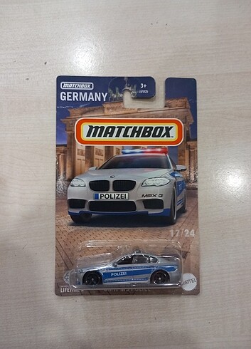 Matchbox Bmw M5 Police F10