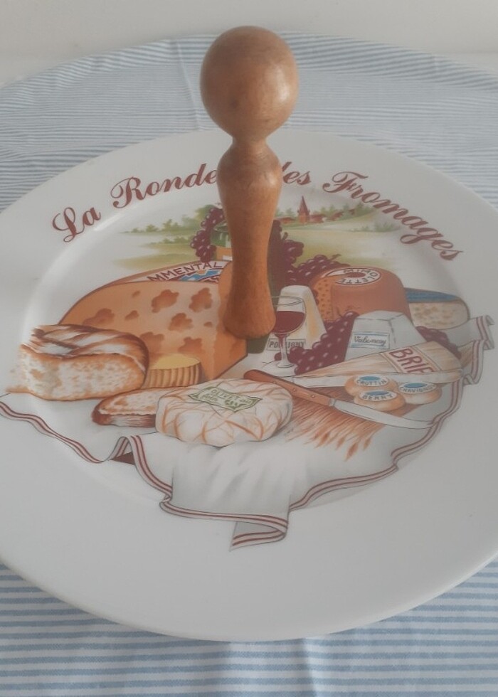 Tabak. Peynir sunum tabağı.  - Görsel 4