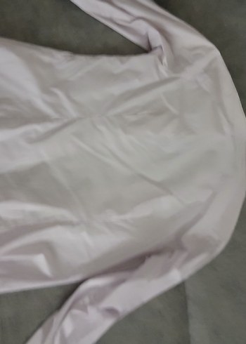 Açık lila, vintage, Baskılı Kadın Gömlek - Görsel 5