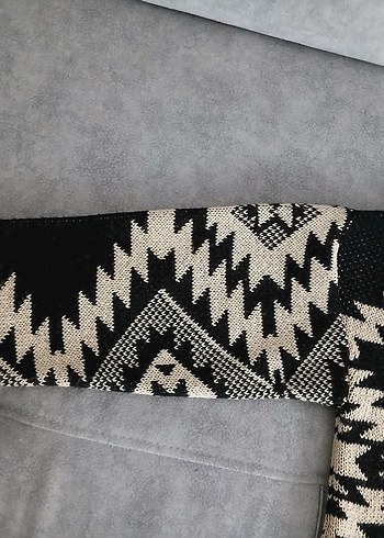 Bohem Desenli Kadın Triko Kazak. Mudo ürünü - Görsel 3