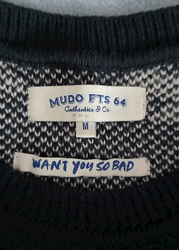 Bohem Desenli Kadın Triko Kazak. Mudo ürünü - Görsel 4