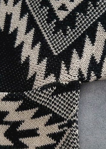 Bohem Desenli Kadın Triko Kazak. Mudo ürünü - Görsel 7