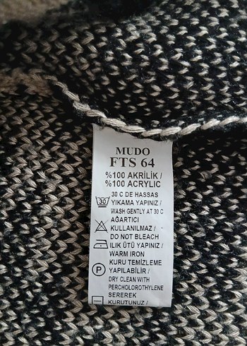 Bohem Desenli Kadın Triko Kazak. Mudo ürünü - Görsel 5