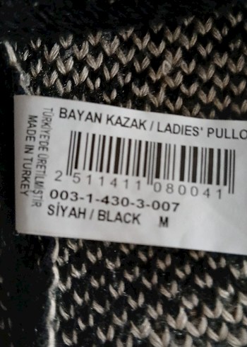 Bohem Desenli Kadın Triko Kazak. Mudo ürünü - Görsel 6