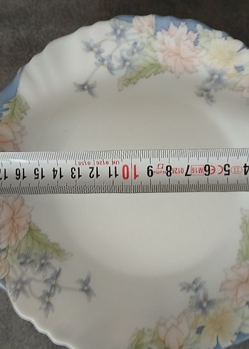 Pastel Çiçek Desenli Beyaz Tabak Seti Arcopal - Görsel 2