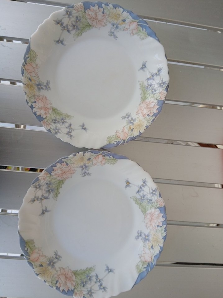 Pastel Çiçek Desenli Beyaz Tabak Seti Arcopal - Görsel 3