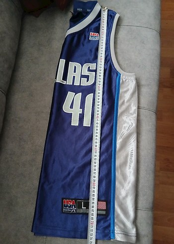 Vintage Dallas Mavericks forma - Görsel 8