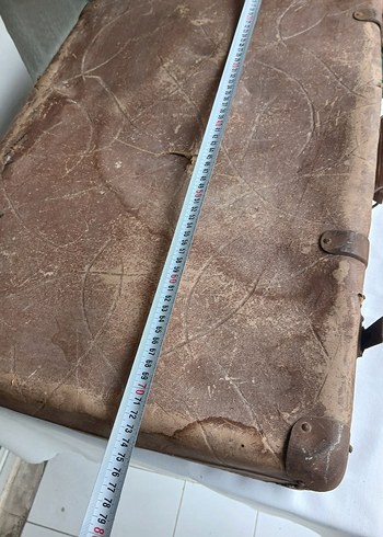 Kahverengi Vintage Erkek Bavulu - Görsel 7