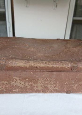 Kahverengi Vintage Erkek Bavulu - Görsel 2