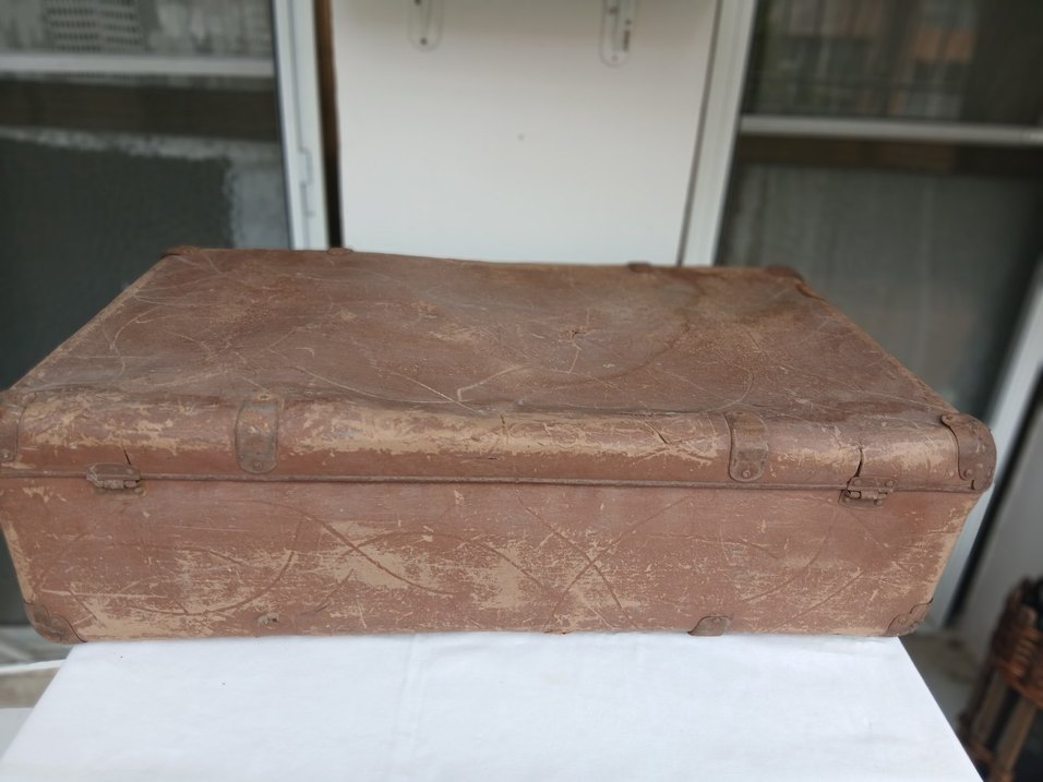 Kahverengi Vintage Erkek Bavulu - Görsel 2