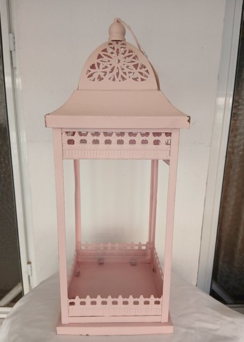 Pembe Metal Mumluk, fener - Görsel 2