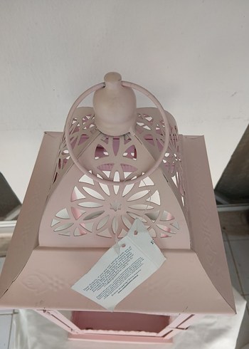 Pembe Metal Mumluk, fener - Görsel 5