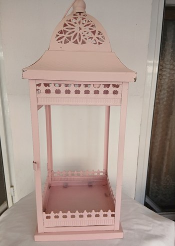 Pembe Metal Mumluk, fener - Görsel 4