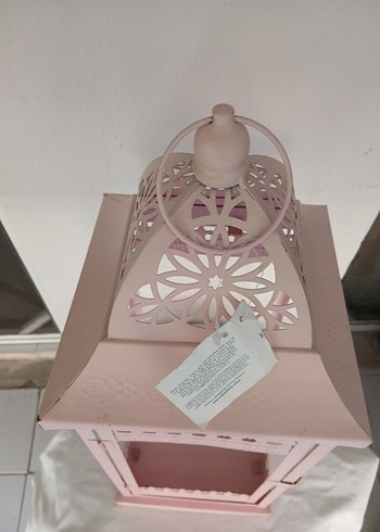 Pembe Metal Mumluk, fener - Görsel 6