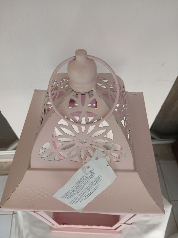 Pembe Metal Mumluk, fener - Görsel 5