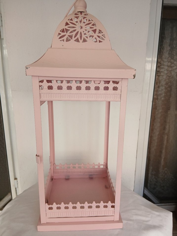 Pembe Metal Mumluk, fener - Görsel 4