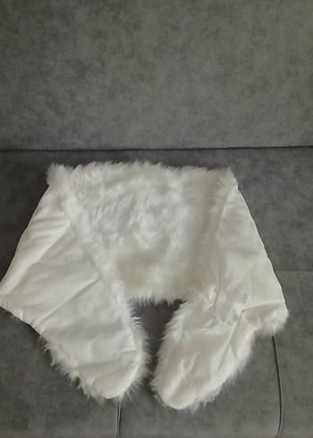 Kadın Beyaz Kürk Detaylı Midi Boy etol - Görsel 4