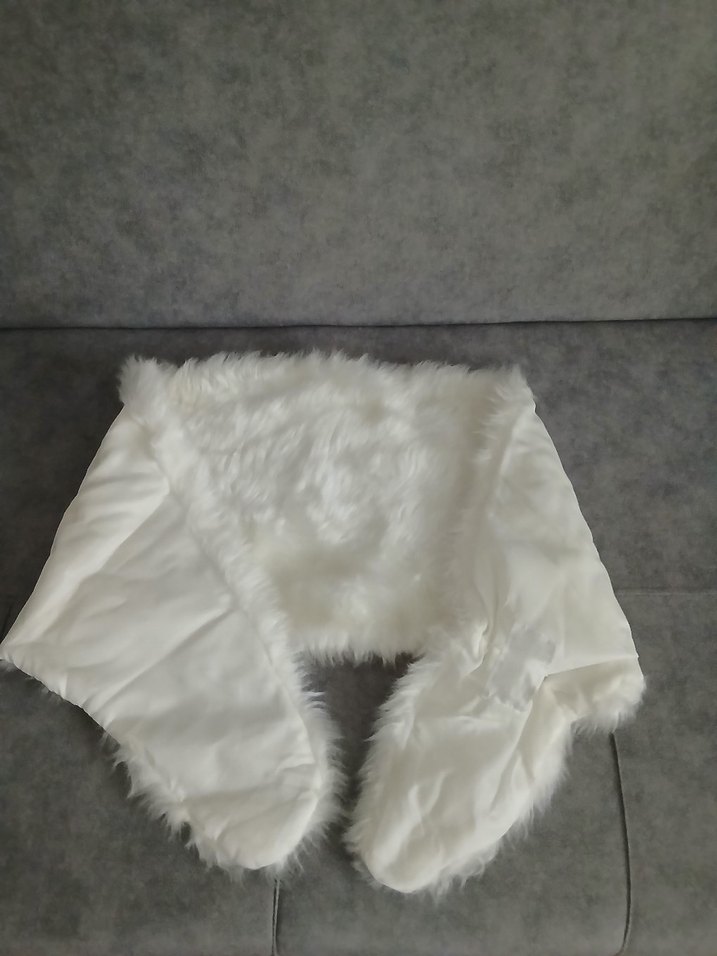 Kadın Beyaz Kürk Detaylı Midi Boy etol - Görsel 4