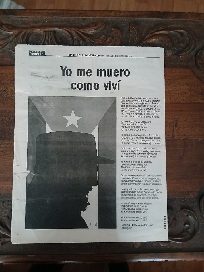 Cuba Juventud rebelde dergisi - Aralık 2016 - Görsel 4