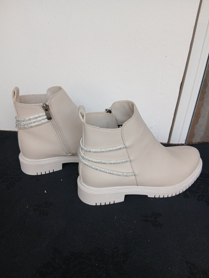 Bej Kadın Dolgu Topuklu Bot 38 no - Görsel 2