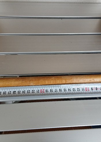 Vintage Ahşap,seramik detaylı, havlu, streçlik - Görsel 7