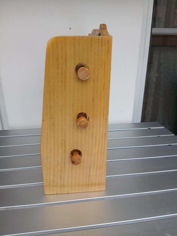 Vintage Ahşap,seramik detaylı, havlu, streçlik - Görsel 4