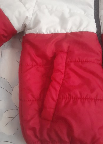 6 Yaş Beden Çocuk Fermuarlı Kapüşonlu Mont şişme mont. LCW ürünü.