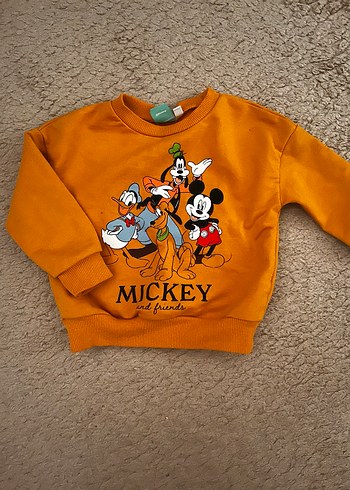 Beyaz Gri Desenli Erkek Sweatshirt - Görsel 2