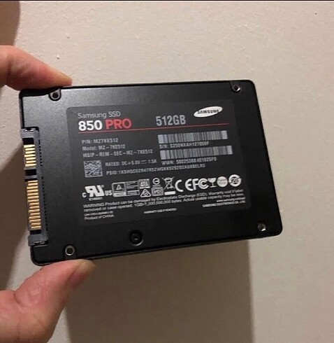 Beden 512 GB Samsung Ssd