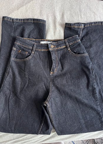 Trendyol & Milla Koyu Lacivert Yuksek Bel Denim Jean