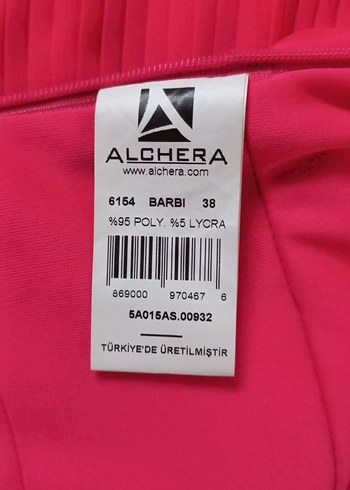 Piliseli Straplez Midi Pembe Abiye Elbise - Görsel 12