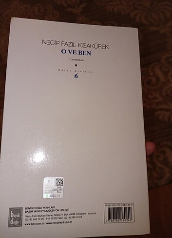 O ve Ben Kitap