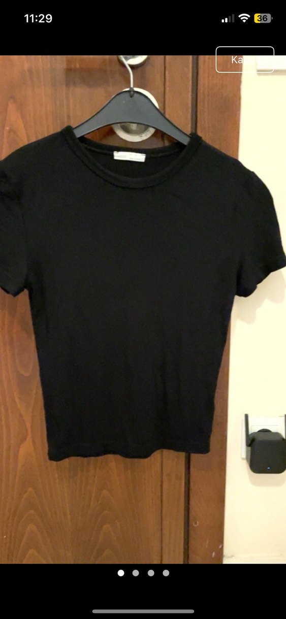 Siyah Fermuarlı Kadın Ceket - Görsel 5