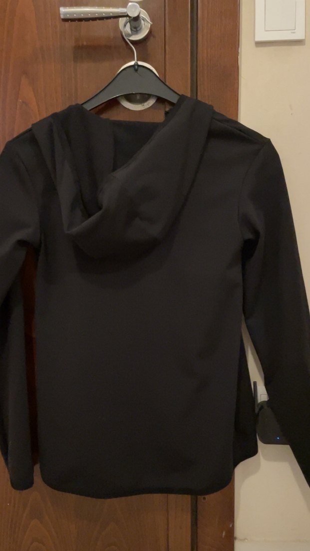 Siyah Fermuarlı Kadın Ceket - Görsel 2