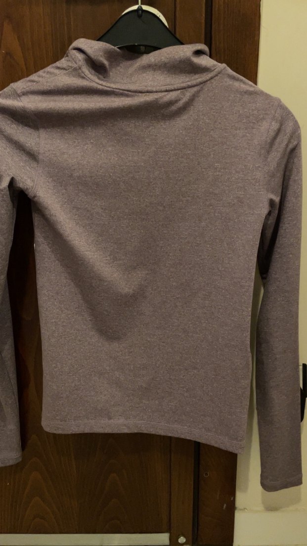 Kadın mor Spor Fermuarlı Ceket - Görsel 3