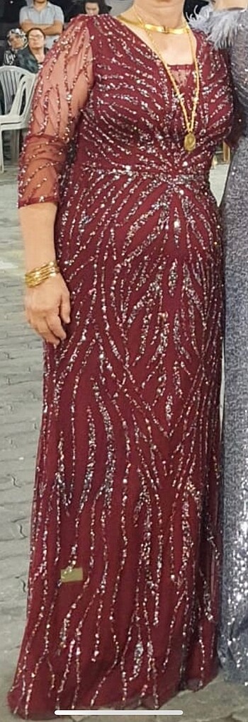 Taşlı abiye
