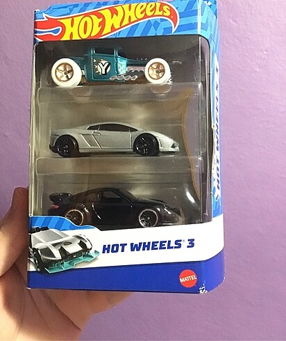 Porsche 911 ve Lamborghini Üçlü Set Hot Wheels