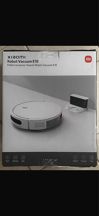 Xiaomi E10 Robot Süpürge Sıfır Kutusunda Son 1 Adet