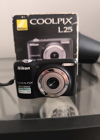 Nikon COOLPIX L25 Dijital Fotoğraf Makinesi Siyah