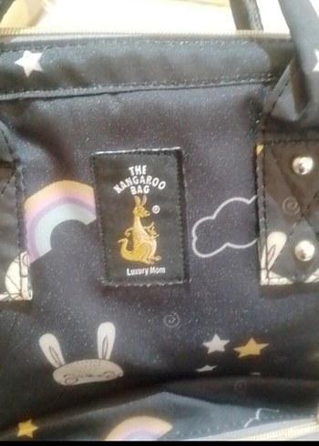 Karanlık Desenli Çok Bölmeli Bebek Çantası - Görsel 6