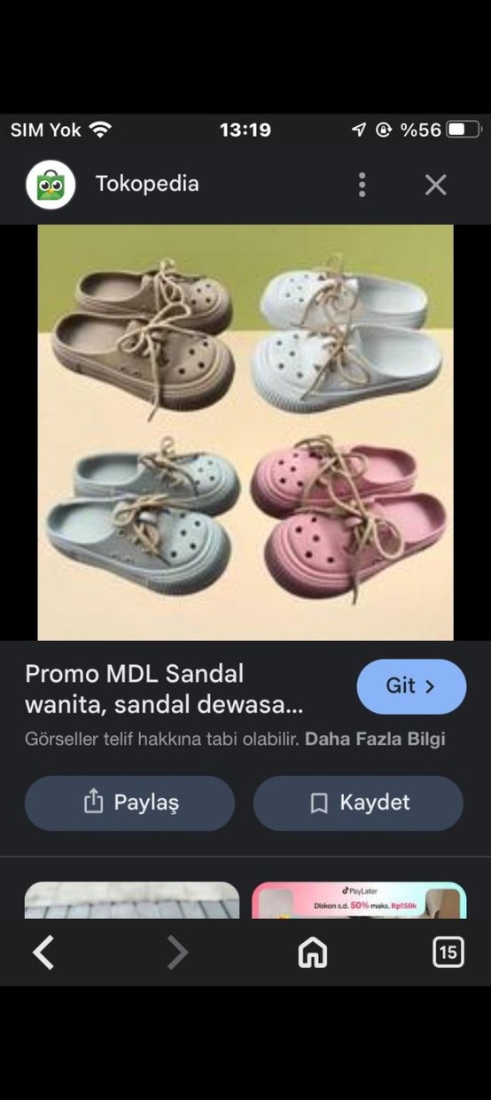 Beyaz Bağcıklı Minimalist Kadın Spor terlik - Görsel 3