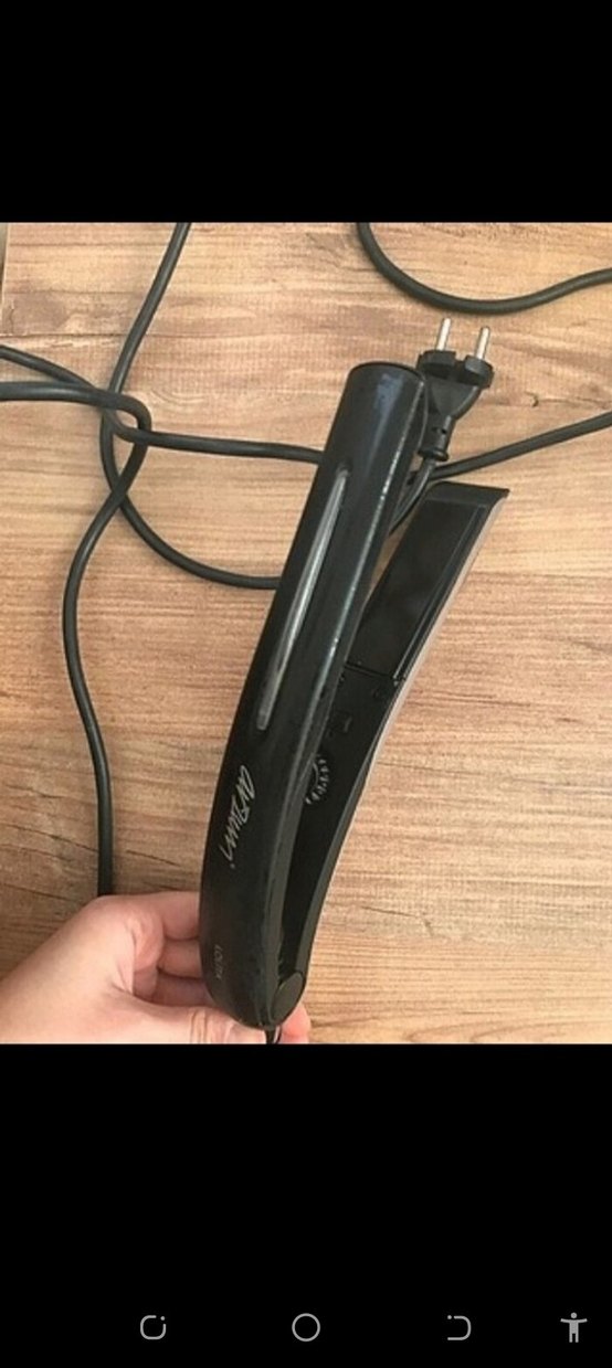 Mavi Saç Düzleştirici - Görsel 2