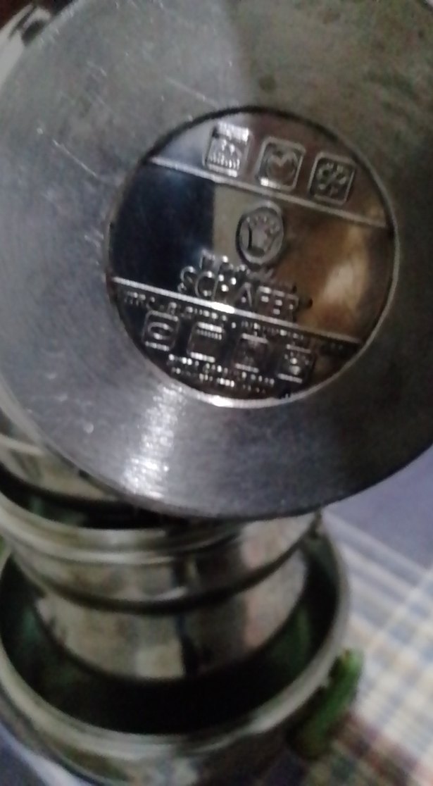 Yeşil Saplı Gri Tencere Seti - Görsel 4