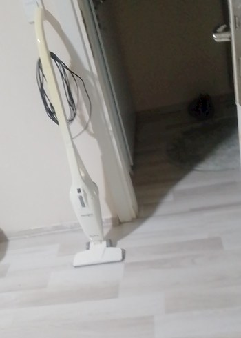 Beyaz Dikey Elektrikli Süpürge - Görsel 4